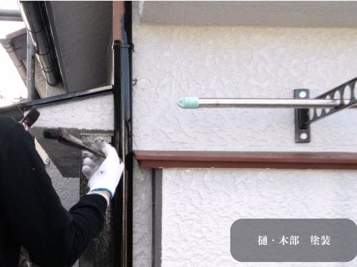 島田市の塗装工事現場の進捗報告