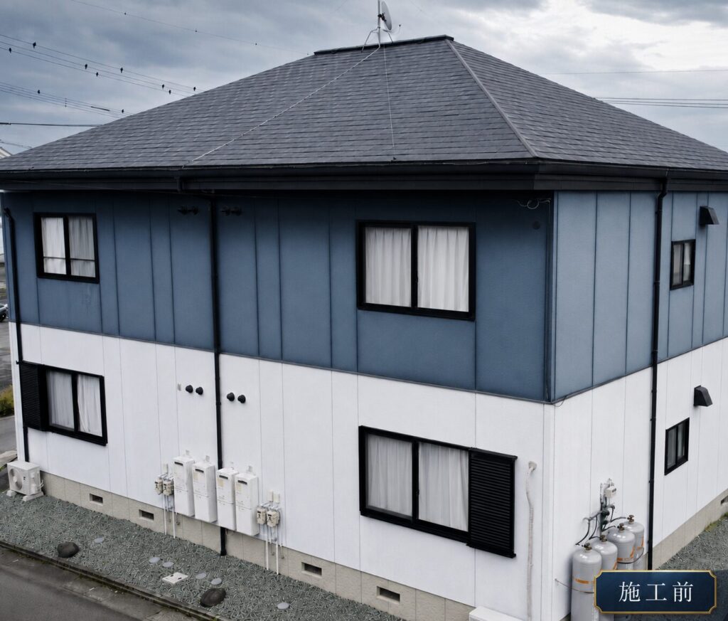 静岡市のアパート塗装現地調査｜外壁・屋根・共用部を確認